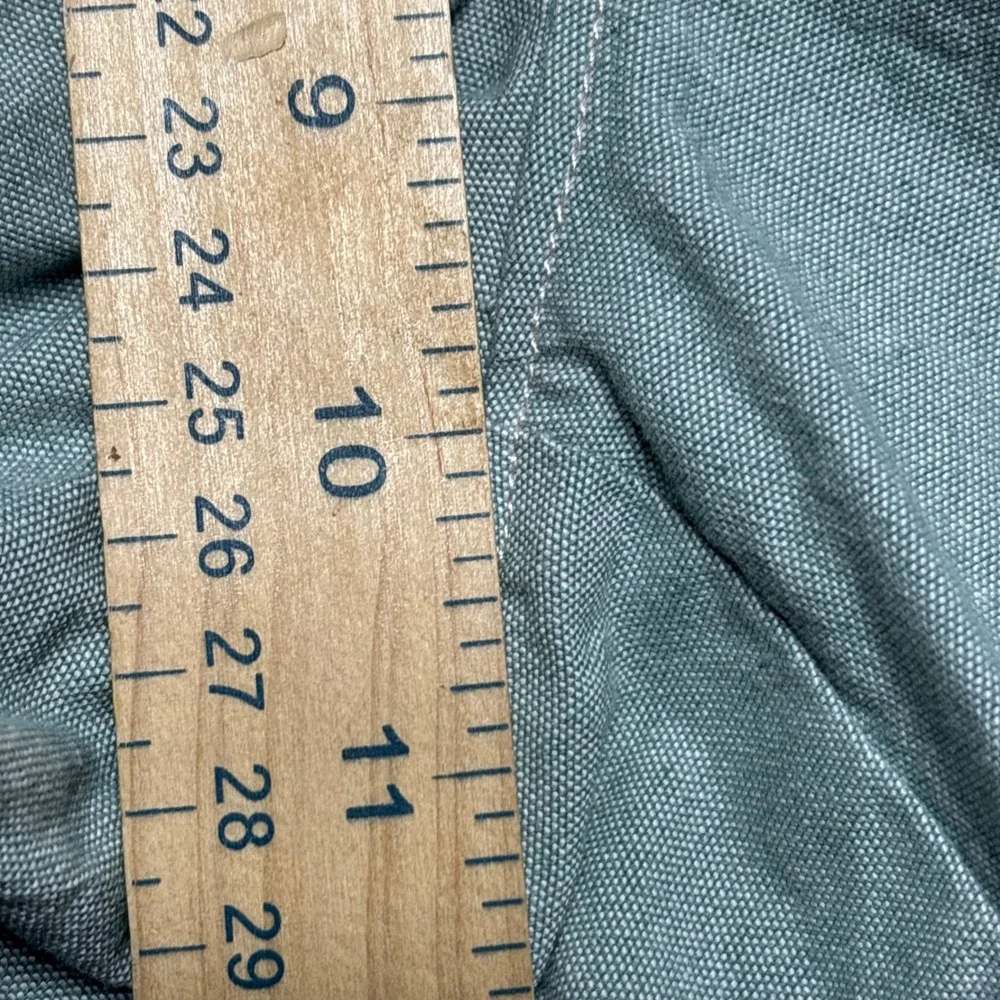 J‎ Crew Stretch Chino Shorts Mens Size 31  Mint Green 9 in Flat Front